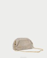 femmes Loeffler Randall or mini pochette doris à strass Sacs 8HL8356 - Image 2