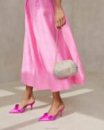 femmes Loeffler Randall or mini pochette doris à strass Sacs 8HL8356 - Image 5