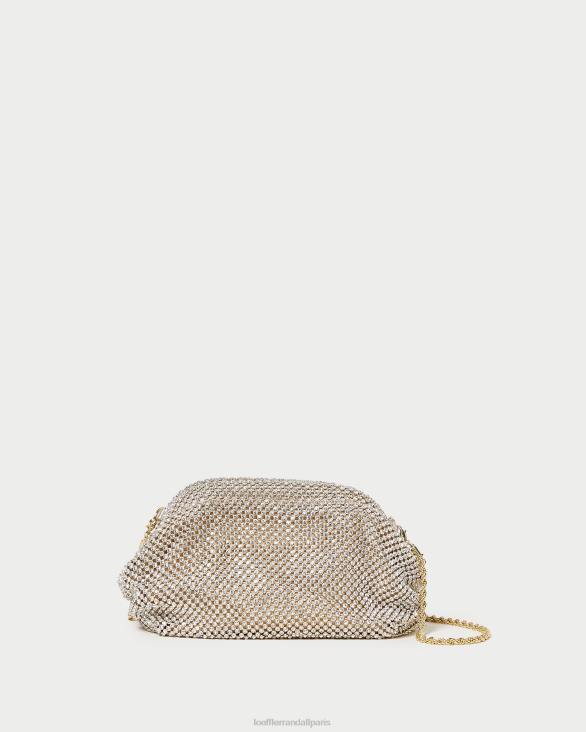 femmes Loeffler Randall or mini pochette doris à strass Sacs 8HL8356 - Image 1