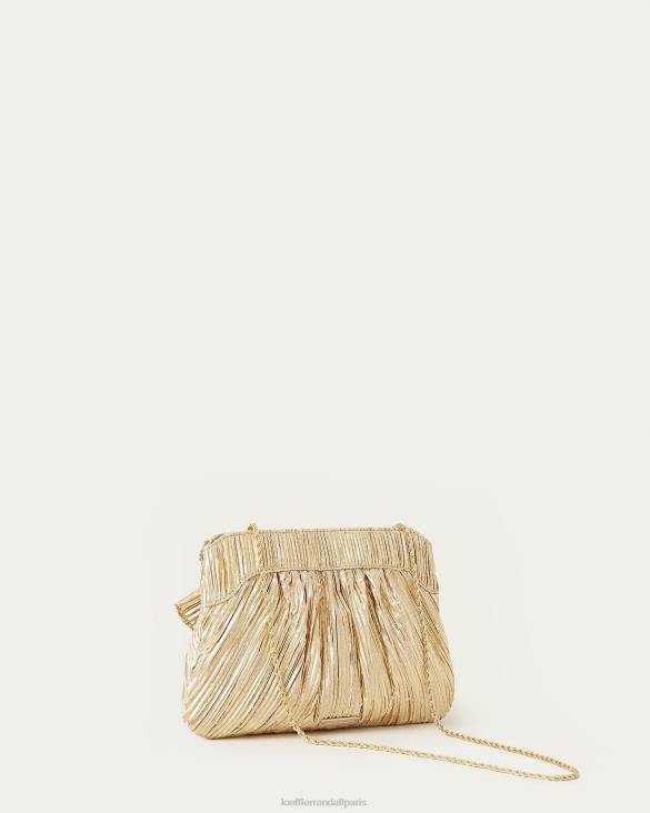 femmes Loeffler Randall or pochette à nœud Rayne Sacs 8HL8333 - Image 2