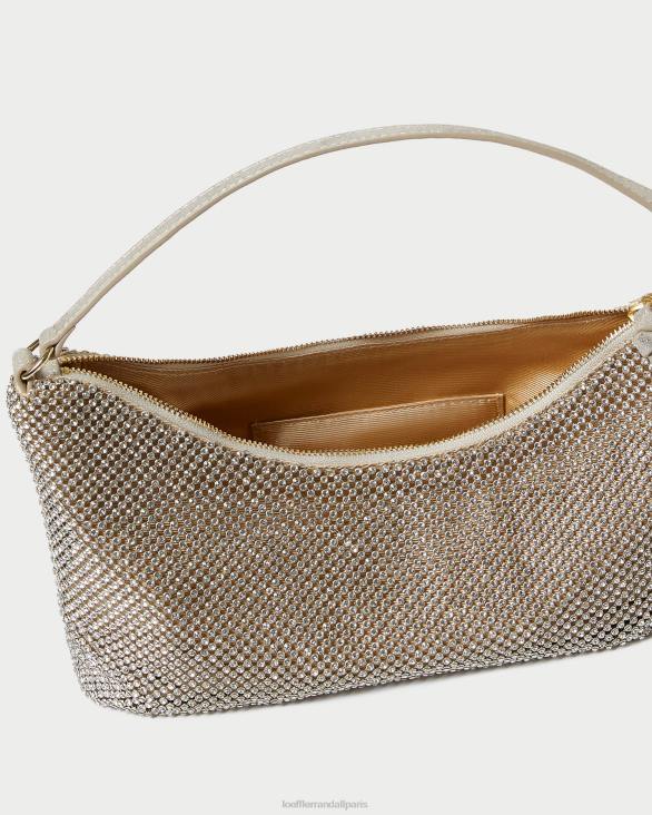 femmes Loeffler Randall or sac baguette cam à diamants Sacs 8HL8399 - Image 3