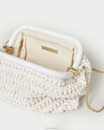 femmes Loeffler Randall os pochette cadre doreen Sacs 8HL8348 - Image 4