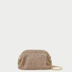 femmes Loeffler Randall pêche clair mini pochette doris à strass Sacs 8HL8369