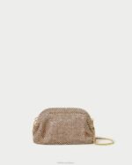 femmes Loeffler Randall pêche clair mini pochette doris à strass Sacs 8HL8369