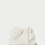 femmes Loeffler Randall perle pochette à nœud Rayne Sacs 8HL8341