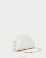 femmes Loeffler Randall perle pochette dôme plissée Bailey Sacs 8HL8360 - Image 2