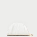 femmes Loeffler Randall perle pochette dôme plissée Bailey Sacs 8HL8360