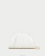 femmes Loeffler Randall perle pochette dôme plissée Bailey Sacs 8HL8360