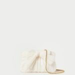 femmes Loeffler Randall perle pochette rochelle à petit nœud Sacs 8HL8340