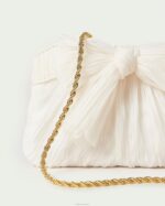 femmes Loeffler Randall perle pochette rochelle à petit nœud Sacs 8HL8340 - Image 3