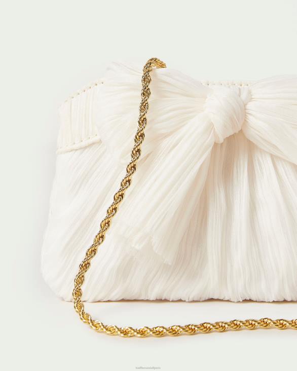 femmes Loeffler Randall perle pochette rochelle à petit nœud Sacs 8HL8340 - Image 3