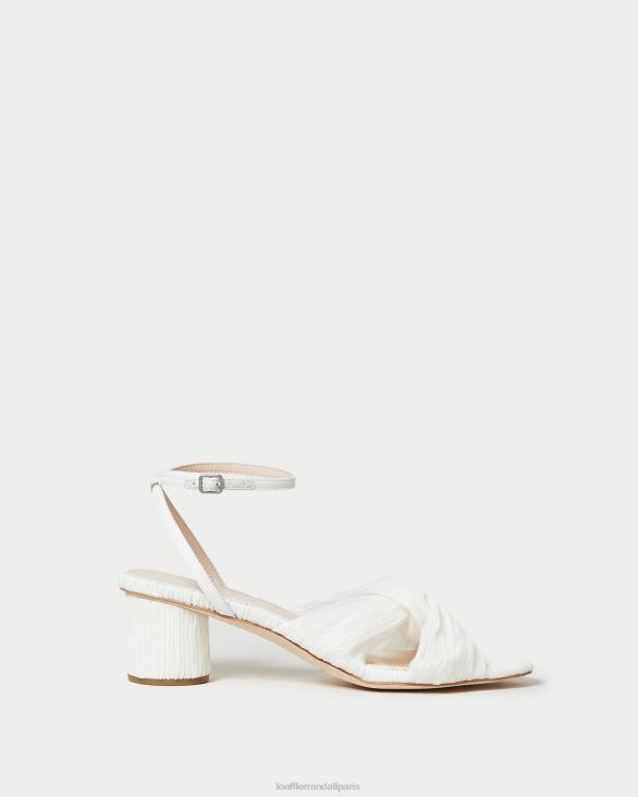 femmes Loeffler Randall perle talon torsadé plissé raegan chaussures 8HL833 - Image 2