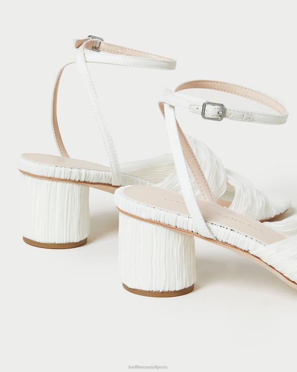 femmes Loeffler Randall perle talon torsadé plissé raegan chaussures 8HL833 - Image 4