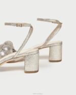 femmes Loeffler Randall prosecco avril talon bas chaussures 8HL834 - Image 4