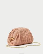 femmes Loeffler Randall rougir pochette dôme plissée Bailey Sacs 8HL8387 - Image 2