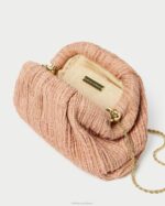 femmes Loeffler Randall rougir pochette dôme plissée Bailey Sacs 8HL8387 - Image 4