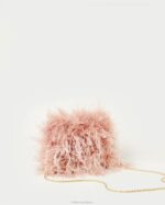 femmes Loeffler Randall rougir pochette mini plumes zahara Sacs 8HL8343 - Image 2