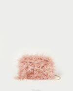 femmes Loeffler Randall rougir pochette mini plumes zahara Sacs 8HL8343