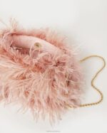femmes Loeffler Randall rougir pochette mini plumes zahara Sacs 8HL8343 - Image 3