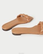 femmes Loeffler Randall sable foncé sandale tressée jackson chaussures 8HL8107 - Image 4