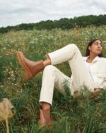 femmes Loeffler Randall safari botte à enfiler raquel chaussures 8HL8263 - Image 5