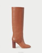 femmes Loeffler Randall safari botte haute dorée chaussures 8HL8278 - Image 2