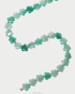 femmes Loeffler Randall sage collier de perles florales mina accessoires 8HL8412 - Image 2