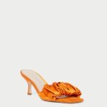 femmes Loeffler Randall souci mule à petit talon bianca chaussures 8HL888