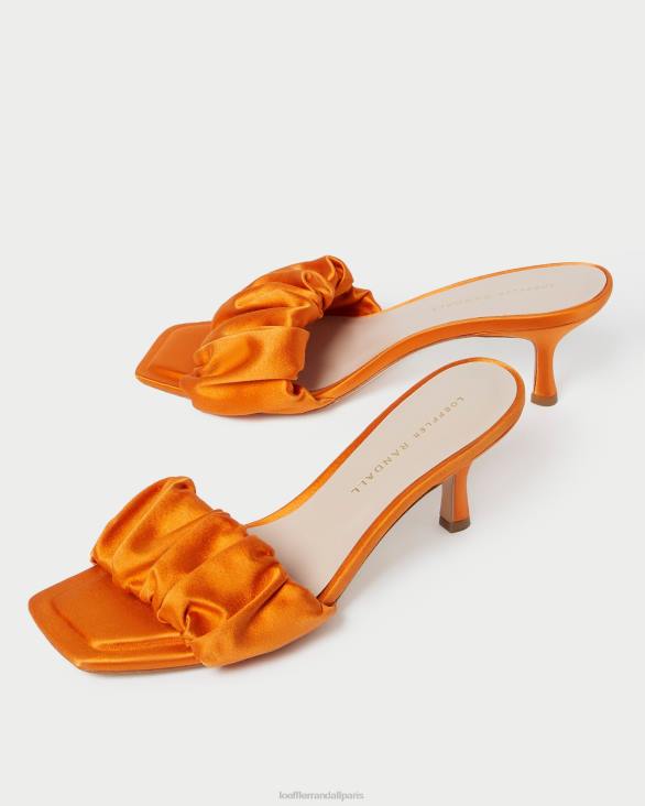 femmes Loeffler Randall souci mule à petit talon bianca chaussures 8HL888 - Image 3