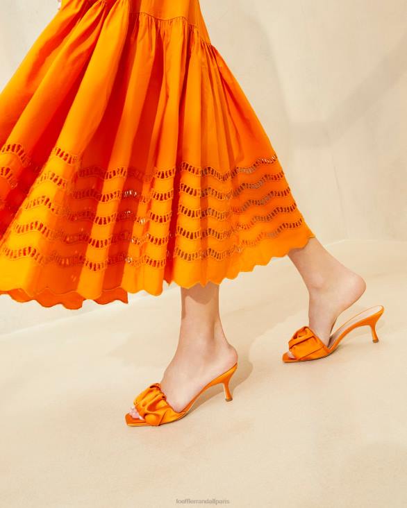 femmes Loeffler Randall souci mule à petit talon bianca chaussures 8HL888 - Image 5