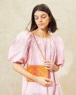 femmes Loeffler Randall Tangerine sac à bandoulière tissé marison Sacs 8HL8329 - Image 5