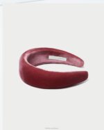 femmes Loeffler Randall thé rose bandeau en velours bellamy accessoires 8HL8152 - Image 2