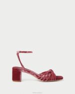 femmes Loeffler Randall thé rose nœud olivia mi-talon chaussures 8HL880 - Image 2