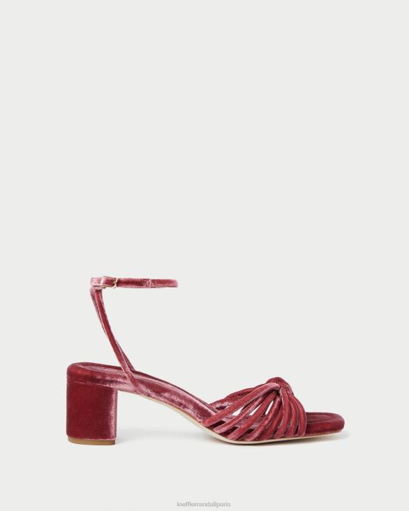 femmes Loeffler Randall thé rose nœud olivia mi-talon chaussures 8HL880 - Image 2