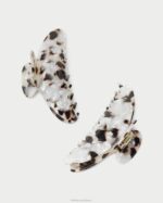 femmes Loeffler Randall tortue perlée griffe de cheveux en coquille de koda accessoires 8HL8151 - Image 2