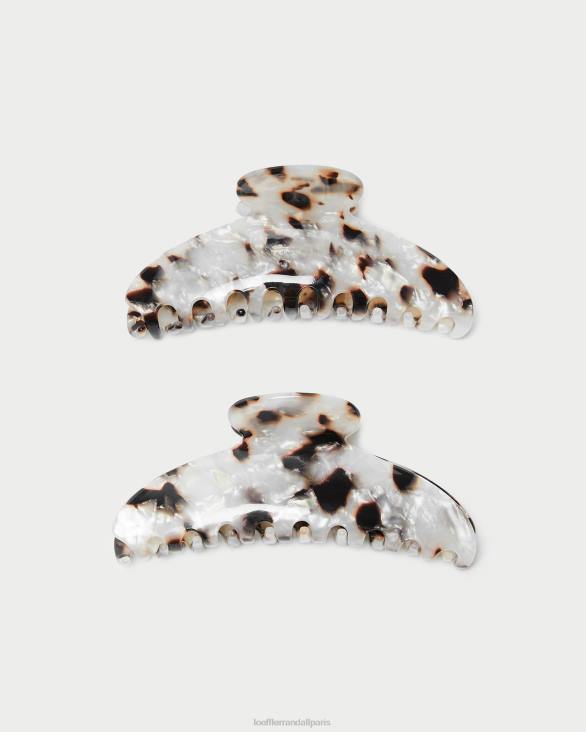 femmes_loeffler_randall_tortue_perlee_griffe_de_cheveux_en_coquille_de_koda_accessoires_8hl8151.jpg femmes Loeffler Randall tortue perlée griffe de cheveux en coquille de koda accessoires 8HL8151 - Image 1