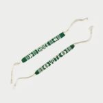 femmes Loeffler Randall vert profond bracelets de vote accessoires 8HL8404