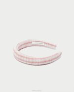 femmes Loeffler Randall vichy rose tendre bandeau gonflé marina accessoires 8HL8163 - Image 2