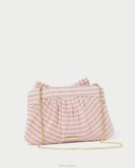 femmes Loeffler Randall vichy rose tendre pochette à nœud Rayne Sacs 8HL8380 - Image 2