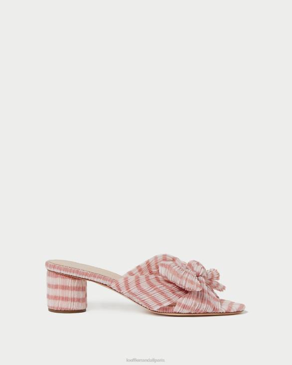 femmes Loeffler Randall vichy rose tendre talon à nœud emilia chaussures 8HL879 - Image 2